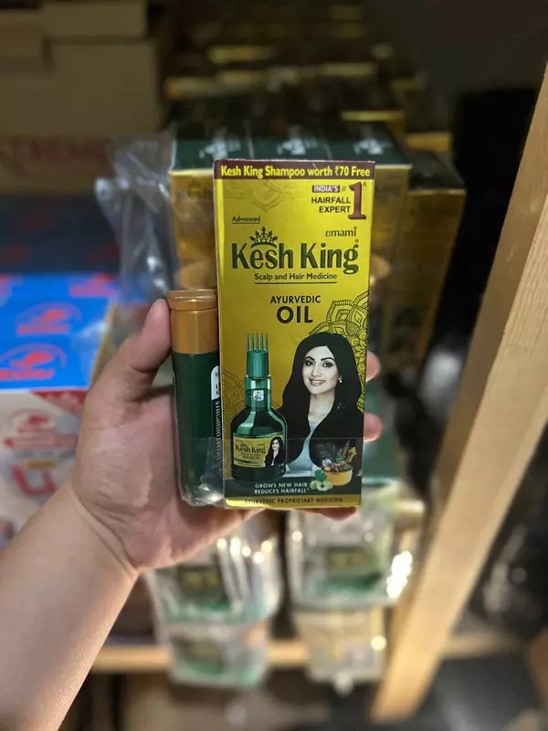 Аюрведическое лечебное масло KESH KING