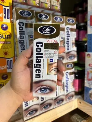 Крем с коллагеном для ухода за кожей вокруг глаз Крем с коллагеном для ухода за кожей вокруг глаз