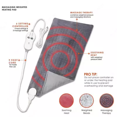 Утяжеленная грелка с успокаивающим массажем - 320 000 сум / шт.