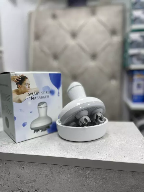 Портативный пальчиковый массажер для головы и тела