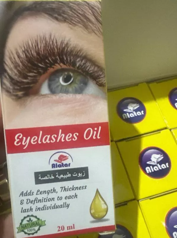 Kirpiklar va qoshlar o'sishi uchun Alatar moyi