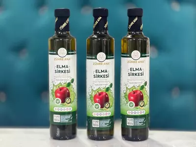 Яблочный уксус "ZUHRE ANA" (Турция) - 150 000 сум / шт.