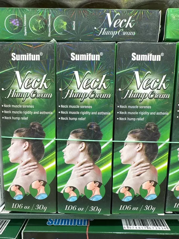 Sumifun shifobaxsh kremi bo'yin va dumg'aza