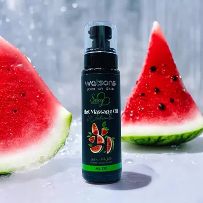 Массажное масло Watsons Hot Massage Oil Watermelon Массажное масло Watsons Hot Massage Oil Watermelon