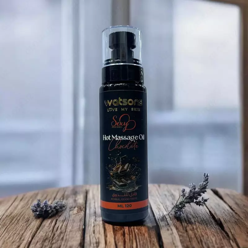 Массажное масло Watsons Hot Massage Oil Chocolate