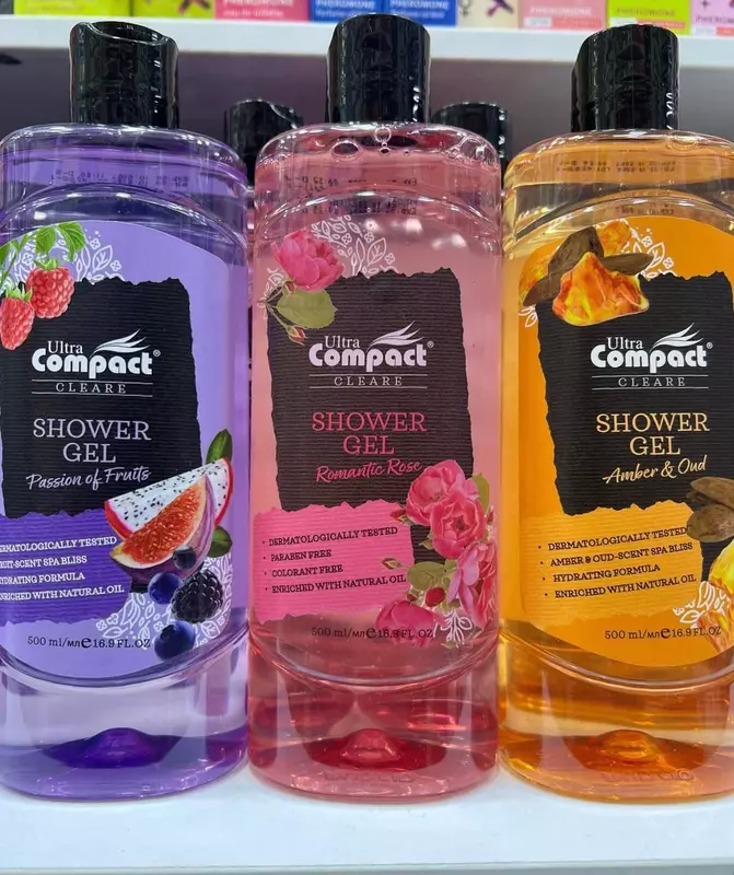 Гели для душа Ultra Compact Cleare