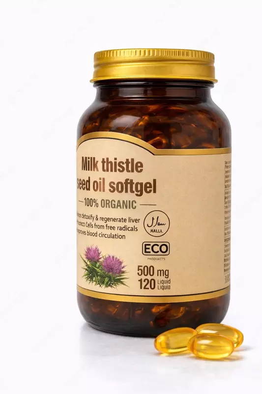 Масло расторопши 500 мг (120 капсул) - 