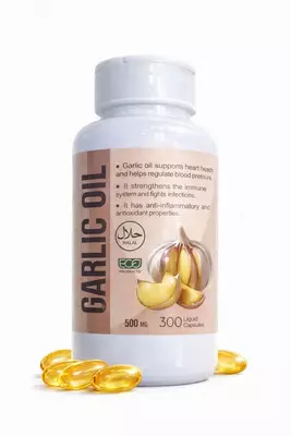 Масло чеснока 500 мг (300 капсул)