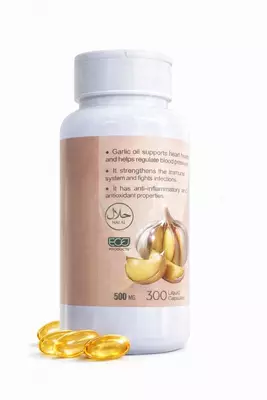  Масло чеснока 500 мг (300 капсул) - 