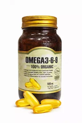 Омега 3-6-9 500 мг (120 капсул)