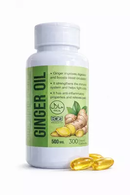  Масло имбиря 500 мг (300 капсул) - 