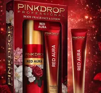   Pinkdrop Professional Body Fragrance va Body Lotion Red Aura to‘plami