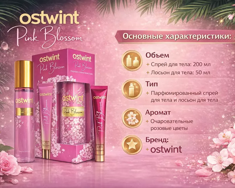Ostwint Pink Blossom tana parvarishi to‘plami
