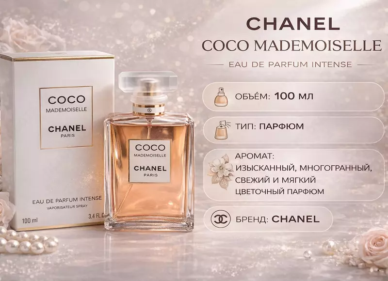 Парфюмерная вода Chanel Coco Mademoiselle Eau de Parfum Intense