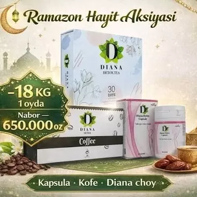 Diana Detox Nabor (Kapsula + Kofe + Choy)