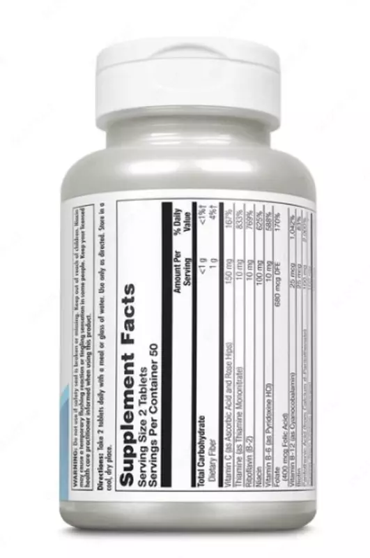 Витамины KAL Stress B-Complex (100 таблеток)