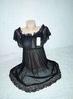 Женский пеньюар с кружевами №1 - от {0} сум