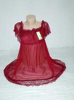 Женский пеньюар с кружевами №6 - от {0} сум