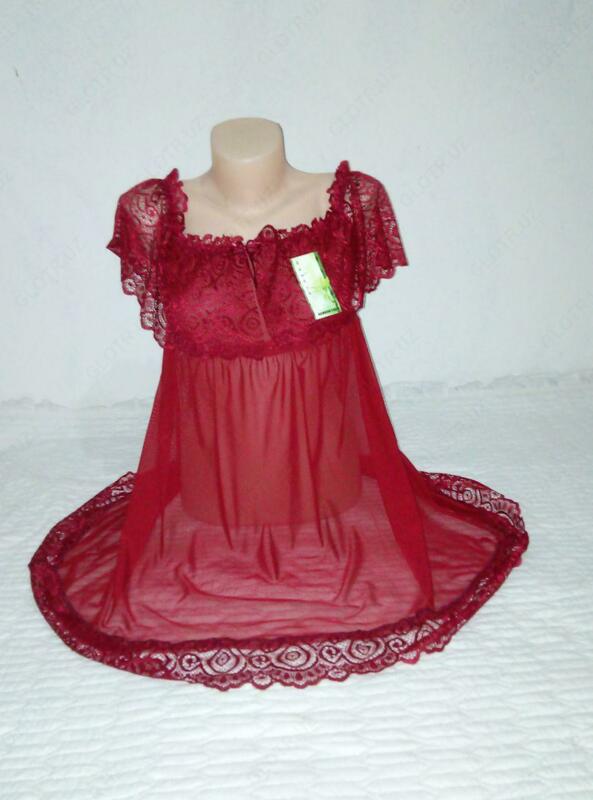 Женский пеньюар с кружевами №6 - от {0} сум