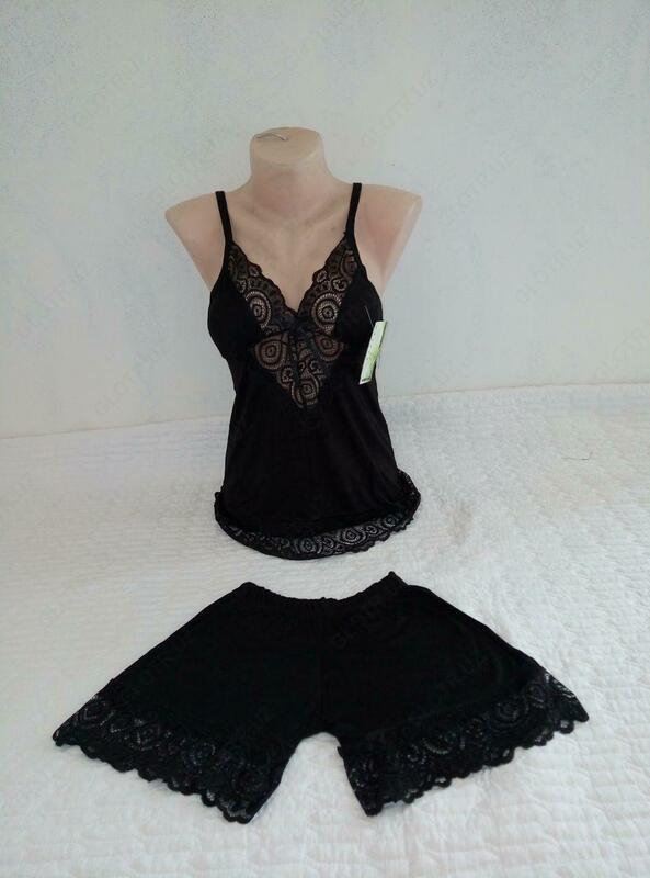 Женский пижамный комплект с шортами №1 - от {0} сум