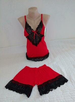 Женский пижамный комплект с шортами №4 - 24 000 сум / шт.