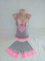 Женский пижамный комплект с шортами №5 - от {0} сум