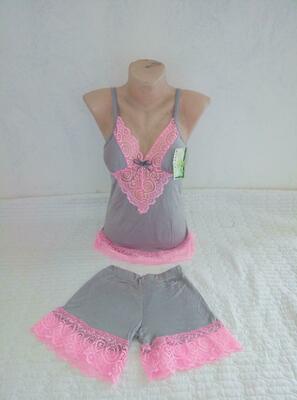 Женский пижамный комплект с шортами №5 - 24 000 сум / шт.