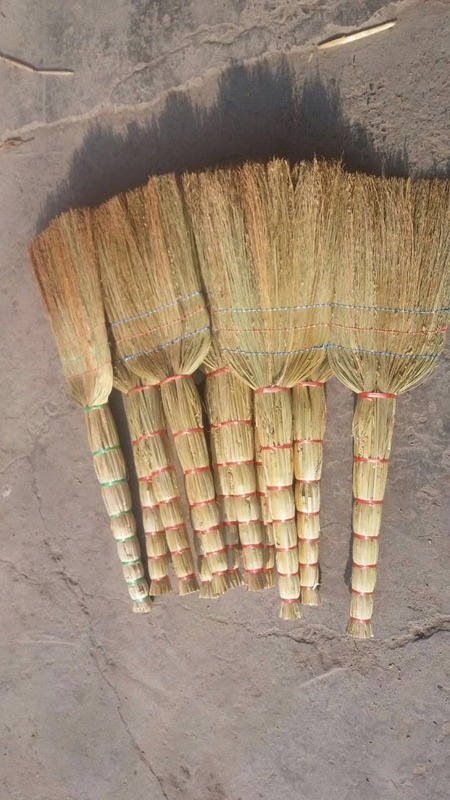 sorghum broom