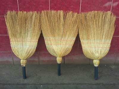 sorghum broom