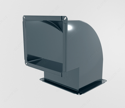 Отвод воздуховода