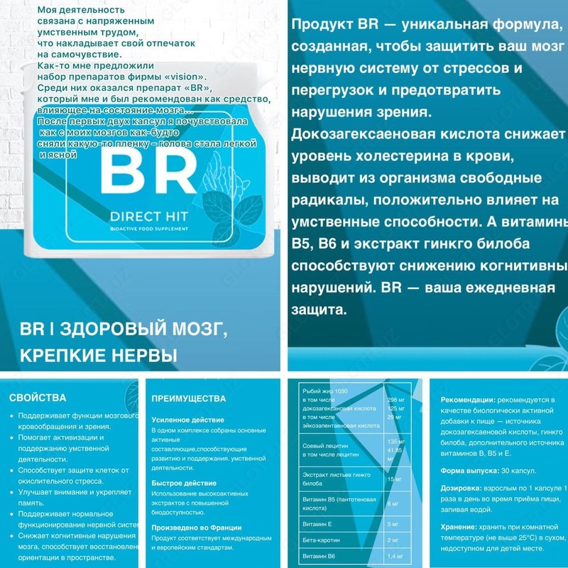 Препарат "BR Direct Hit"