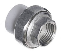  Муфта комбинированная разъемная. Внутренняя резьба (американка) диаметр 63х2 Vero Group - 