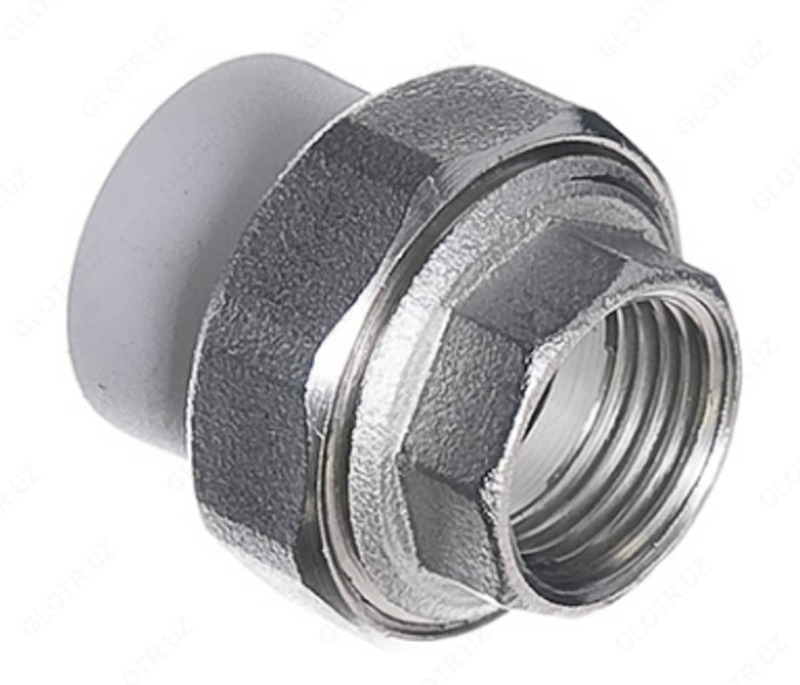  Муфта комбинированная разъемная. Внутренняя резьба (американка) диаметр 63х2 Vero Group - 