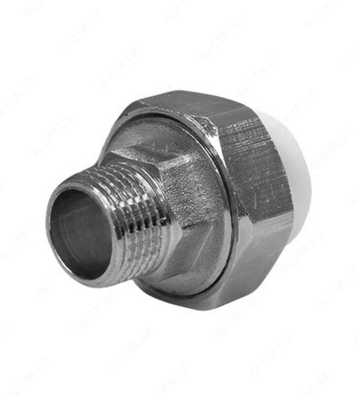  Муфта комбинированная разъемная. Наружняя резьба (американка) диаметр 50х1 1/2 Vero Group - 