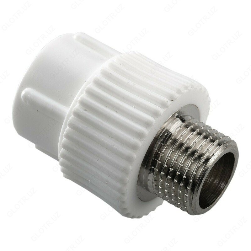  Муфта комбинированная с наружней резьбой (Адаптер) под ключ Диаметр 50х1 1/2 - 