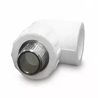  Угол комбинированный Vero Group ∅ 32х3/4  с наружной резьбой - 