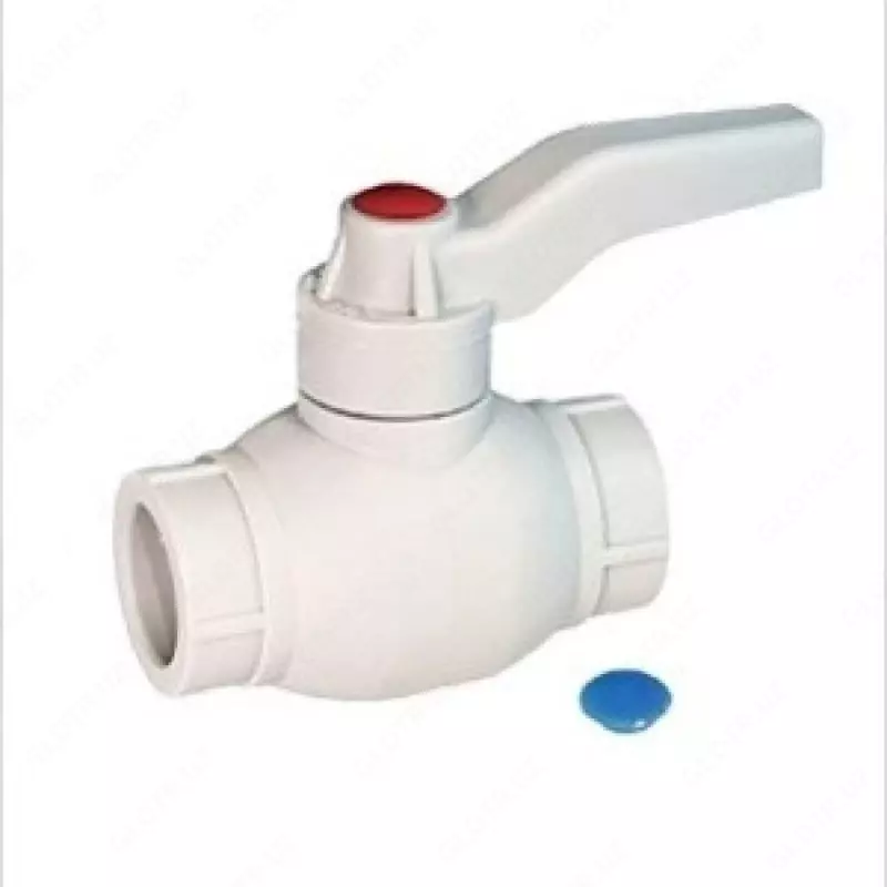 Шаровой кран ЭКО Vero Group ∅ 50 мм  полипропилен