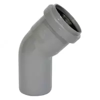 Kanalizatsiya egilishi 45 ° Vero guruhi ∅ 100 mm