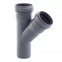 Тройник канализационный 45° Vero Group ∅ 50/50 мм