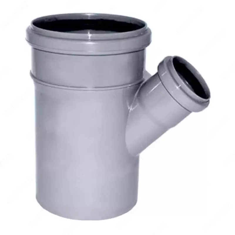  Kanalizatsiya tee 45 ° Vero guruhi ∅ 100/75 mm - 