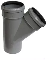  Тройник канализационный 45° Vero Group ∅ 100/100 мм - 