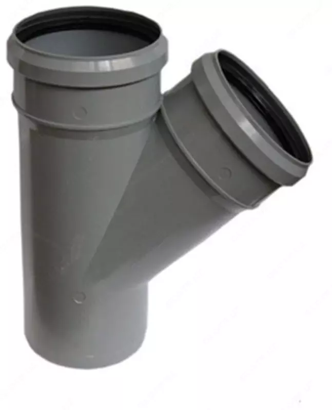  Тройник канализационный 45° Vero Group ∅ 100/100 мм - 