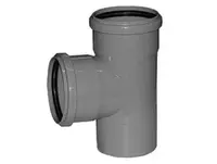 Kanalizatsiya tee 90° Vero guruhi ∅ 50/50 mm