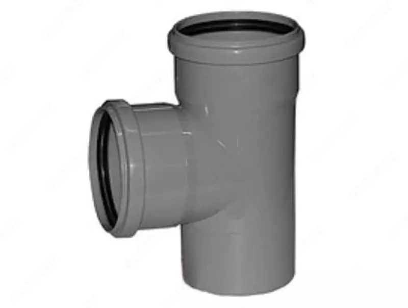  Kanalizatsiya tee 90° Vero guruhi ∅ 50/50 mm - 