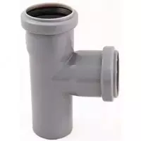  Kanalizatsiya tee 90° Vero guruhi ∅ 75/75 mm - 