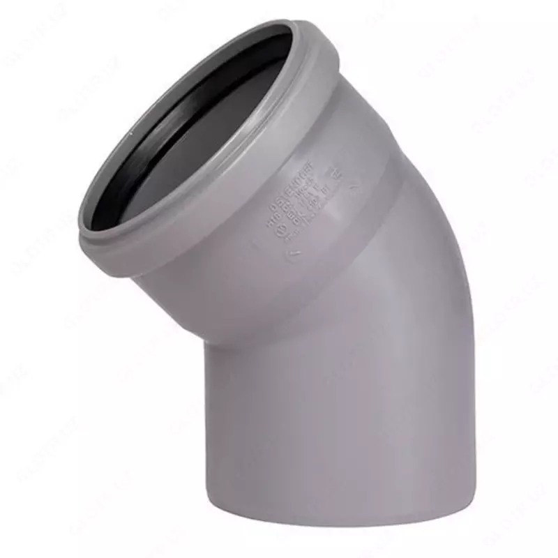 Chiqish PP 45 daraja diametri 110