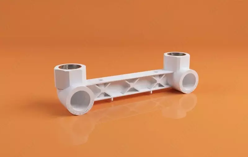 Devorga o'rnatiladigan ikkita kran-ichki ip diametri 25x1/2 - 18 170 so'm