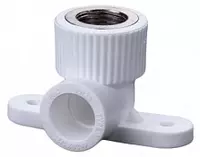  Двойной отвод с настенным креплением -внутренняя резьба диаметр 25х1/2 - 