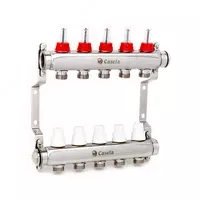 Коллектор для теплого пола 12 выхода + крепление Casela