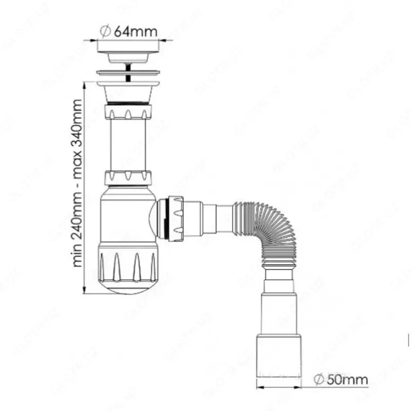 NOVA 1052 Sifon Labova uchun - 30 245 so'm